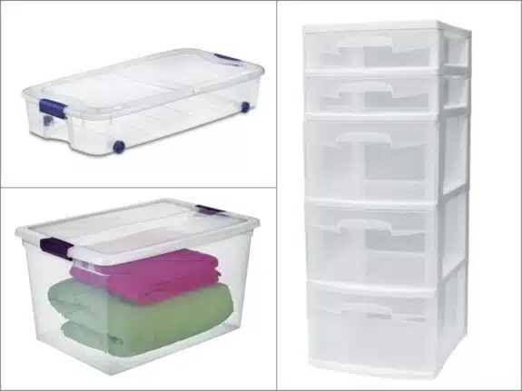 packing for summer camp containers