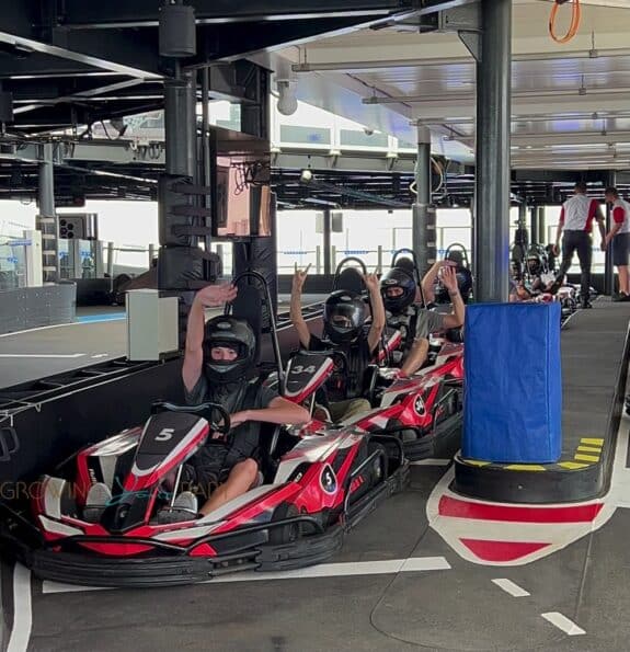 Go Kart Racing On Norwegian Joy