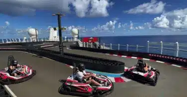 Go Kart Racing On Norwegian Joy