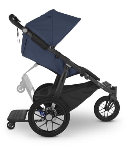 navy jogging stroller