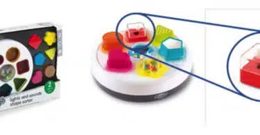 Recalled Early Learning Center Little Senses Lights and Sounds Shape Sorter Toy