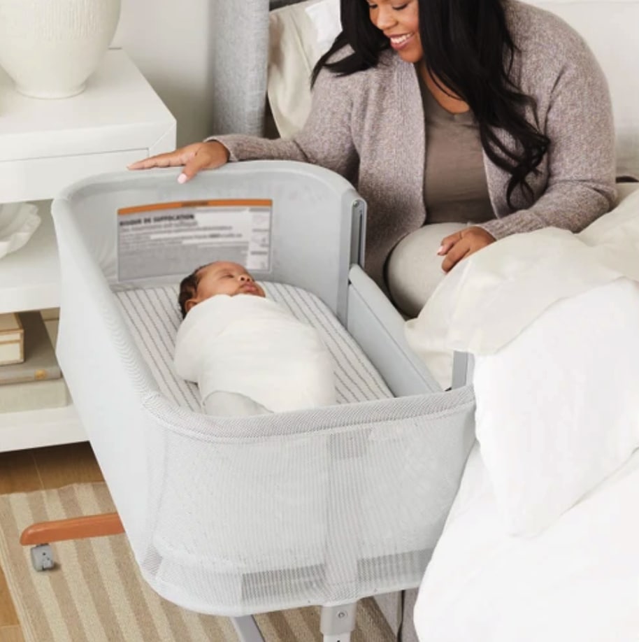 COZYUP 2in1 Bedside Sleeper & skip hop Growing Your Baby