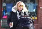 Rebel Wilson brings newborn Royce for a stroll in Aspen f