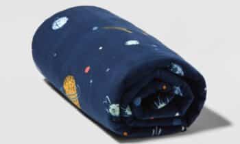 Recalled Pillowfort Weighted Blanket – Space Navy