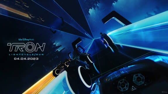 TRON Lightcycle Roller Coaster opening date