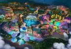 rendering of universal theme park frisco texas