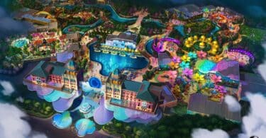 rendering of universal theme park frisco texas