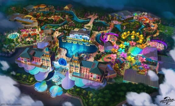rendering of universal theme park frisco texas