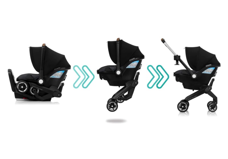Evenflo Shyft DualRide with Carryall Storage Infant Car Seat and