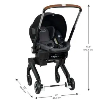Evenflo Shyft DualRide with Carryall Storage Infant Car Seat and Stroller Combo specs