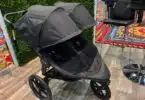 Baby jogger Summit X3 Double Jogging Stroller canopy up