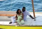 Davon Godchaux and Pregnant Partner Chanel Iman Share Romantic Getaway with Boat Trip in Capri