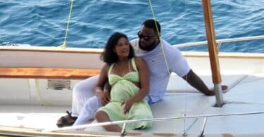 Davon Godchaux and Pregnant Partner Chanel Iman Share Romantic Getaway with Boat Trip in Capri