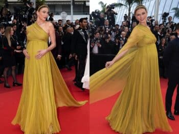 pregnant karlie kloss at cannes