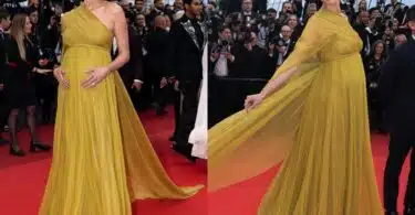 pregnant karlie kloss at cannes