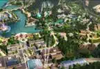 rendering of American Heartland Theme Park