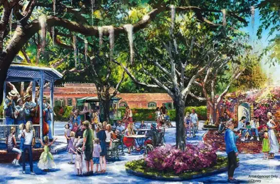 New Haunted Mansion Grounds Expansion Disneyland