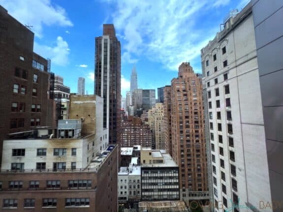 Room Tour - Hilton Garden Inn 33rd Street NYC room view