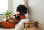 black woman breastfeeding her baby