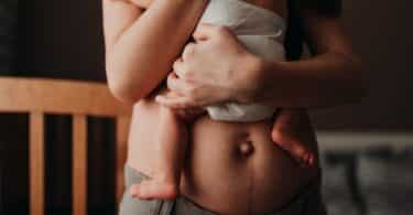 postpartum belly, baby, breastfeeding, motherhood