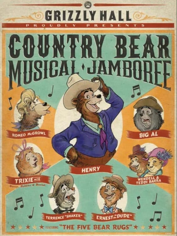 The Country Bear Jamboree will feature new songs and a fresh act that pays homage to Nashvilles classic musical revues