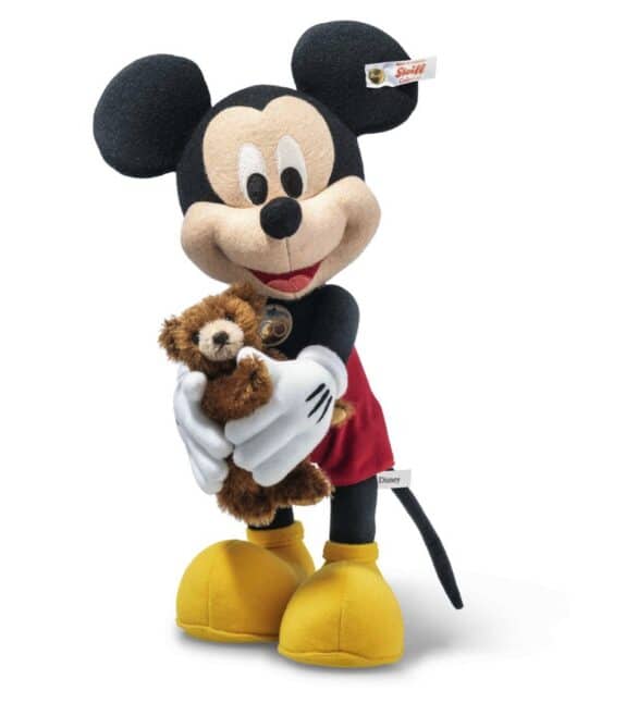 Mickey Mouse with Teddy bear Disney100