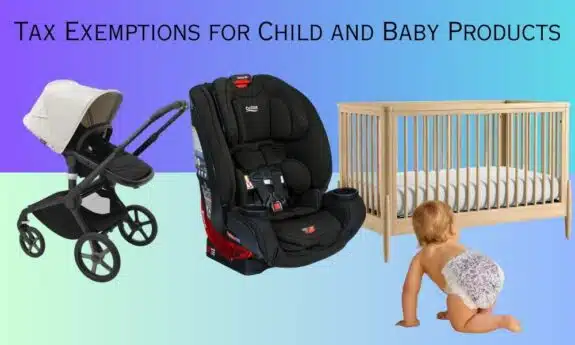 Tax Exemptions for Child and Baby Products