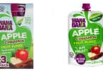WanaBana Apple Cinnamon Fruit Puree Pouches recall