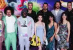 Trolls cast at Los Angeles Special Screening Of DreamWorks Animation And Universal Pictures Trolls Band Together