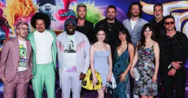 Trolls cast at Los Angeles Special Screening Of DreamWorks Animation And Universal Pictures Trolls Band Together