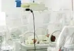 newborn baby in the NICU