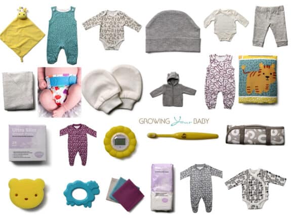 scotish baby box items included 2023