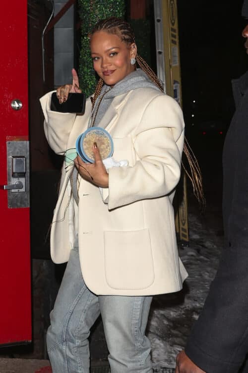 Rihanna at at Kemo Sabe in Aspen