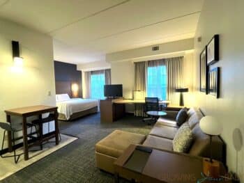 Travel Review - Residence Inn by Marriott Asheville North Carolina living room