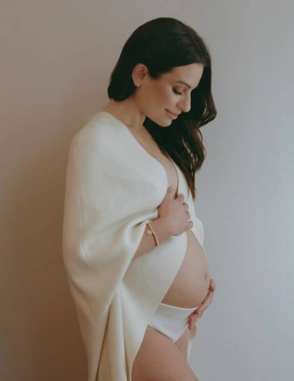 Pregnant Lea Michele