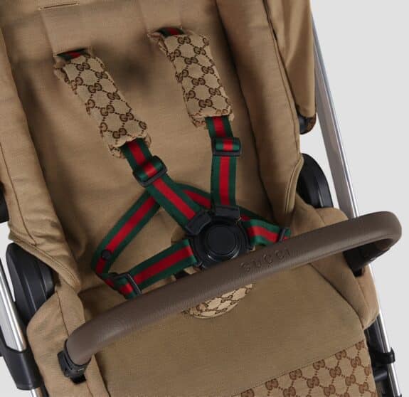 Gucci stroller child seat