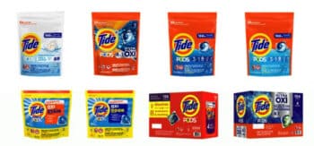 Recalled Tide Pods