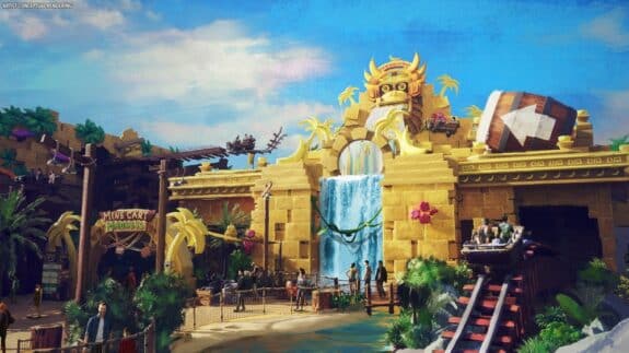 Universal Epic Universe theme park Super Mario World Mine-Cart Madness