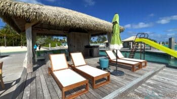 Overwater Cabanas at CocoCay - loungers