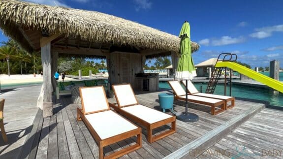 Overwater Cabanas at CocoCay - loungers