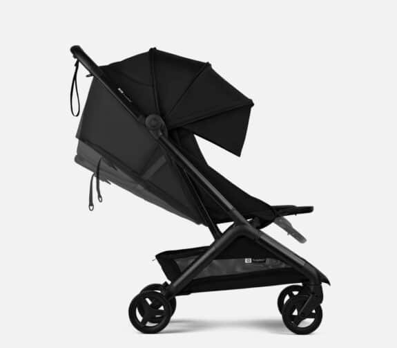 Bugaboo Butterfly 2 reclined with canopy opened