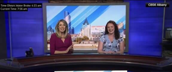 Pregnant Anchor Olivia Jaquith Finishes Broadcast After Her Water Breaks