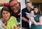 21 week baby Nash Keen with parents Mollie and Randall Keen
