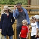 Gwen Stefani & Gavin Take Their Boys To Woburn Safari Park