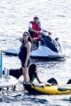 A pregnant Kimora Lee Simmons & Russell Simmons vacation in St