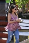 A pregnant Mila Kunis out in LA