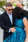 Director James Toback, Alec Baldwin and Hilaria Baldwin attend the photo call for 'Seduced and Abandoned' during The 66th Annual Cannes Film Festival held at the Palais Des Festivals as part of the 66th Cannes Film Festival in Cannes