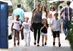 Angelina Jolie shops in Australia with Shiloh, Zahara, Vivienne and Knox