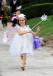 Anja Mazur trick or treating in LA