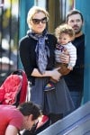 Anna Paquin at the park with her twins NYC